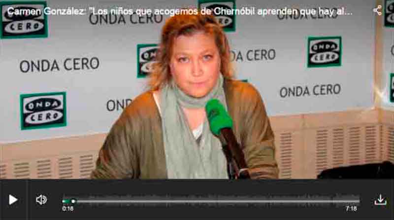 Una representante de Ven con Nosotros habla en Onda Cero