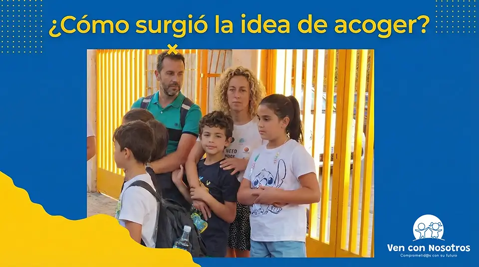 Familias de acogida de Ven Con Nosotros: os contamos cómo compartir vuestra experiencia en texto, audio o vídeo para acompañar a quienes aún dudan.